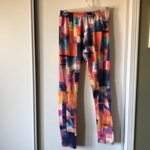 Colour block patterned tights - Picture 1 of 3